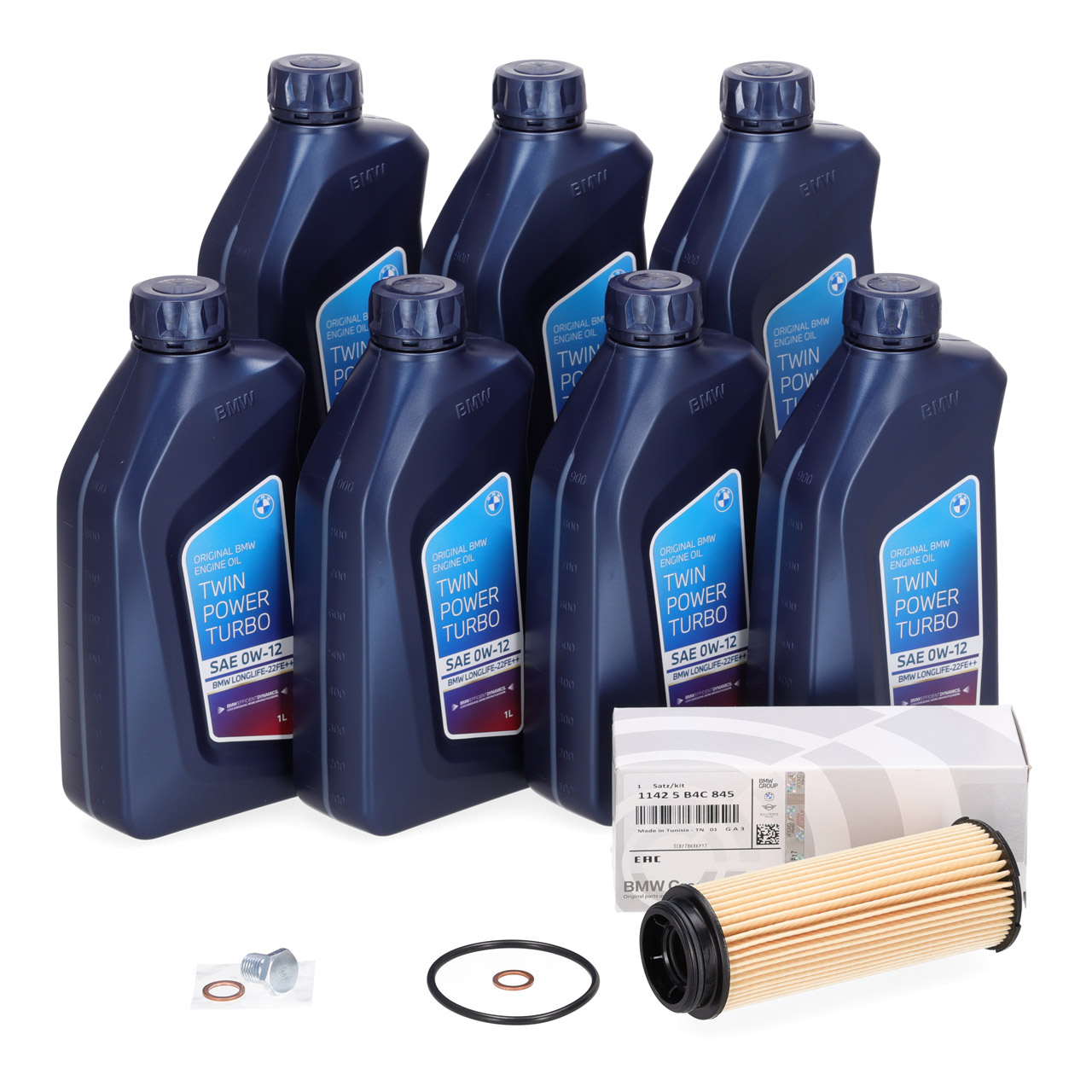7L ORIGINAL 0W12 LongLife-22 FE++ Motor&ouml;l + &Ouml;lfilter f&uuml;r BMW B58 Mild Hybrid
