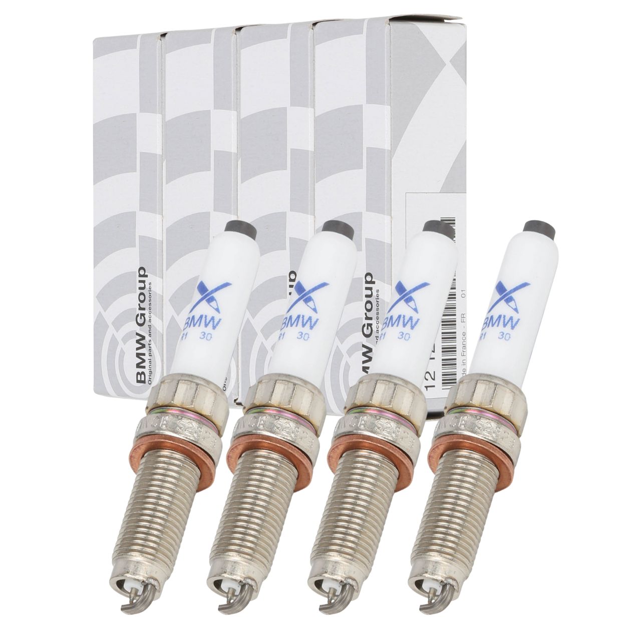 4x ORIGINAL BMW Z&uuml;ndkerze F70 G42 F74 G20/21 G22-26 G30/31 G60/61 X1 X2 X3 B48 12125A523E0