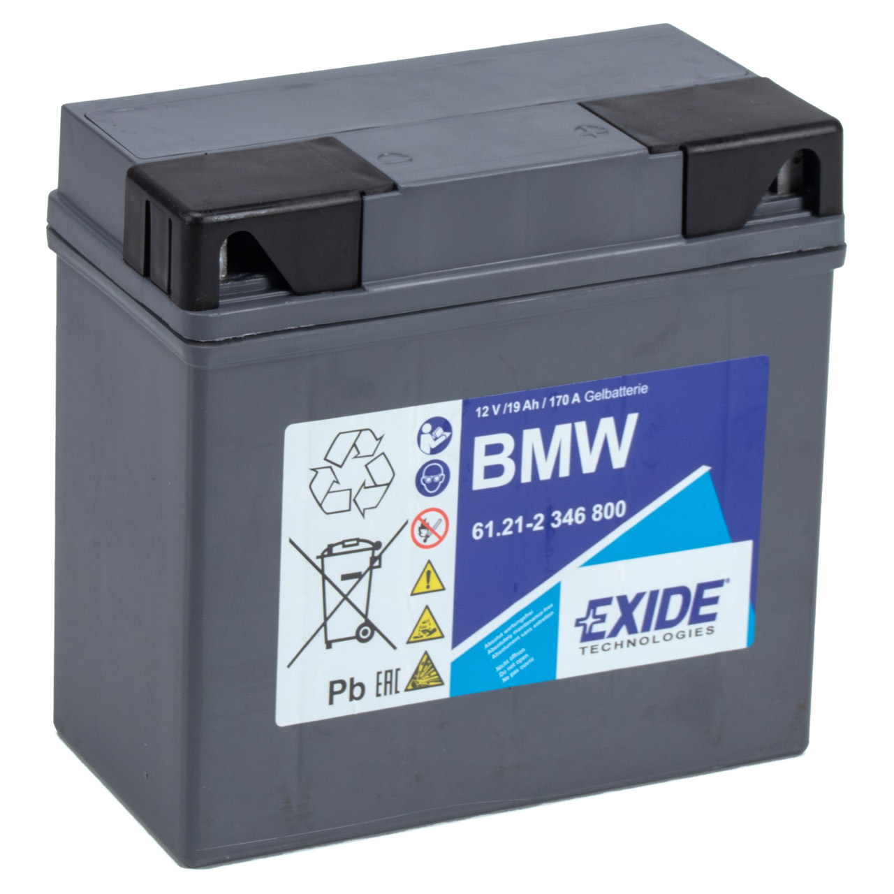 Original BMW Motorrad BMW Motorcycle batteries - 61 21 2 346 800 | myparto