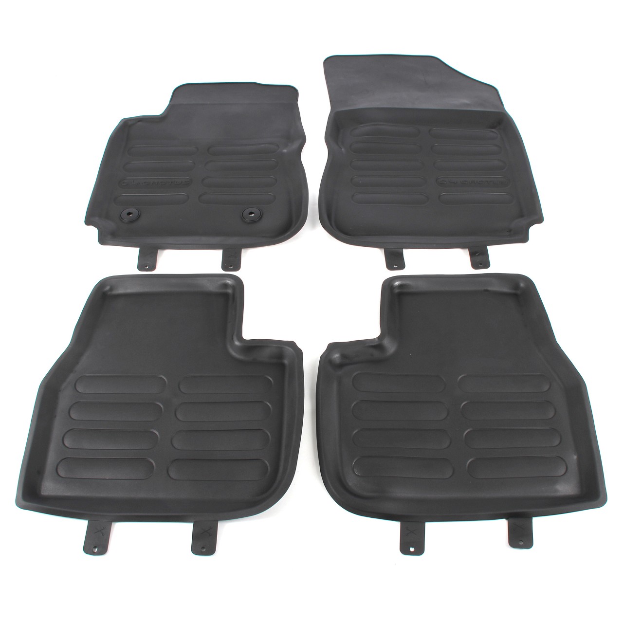 ORIGINAL Citroen Gummimatten Fu&szlig;matten Automatten Satz C4 CACTUS 1611077180