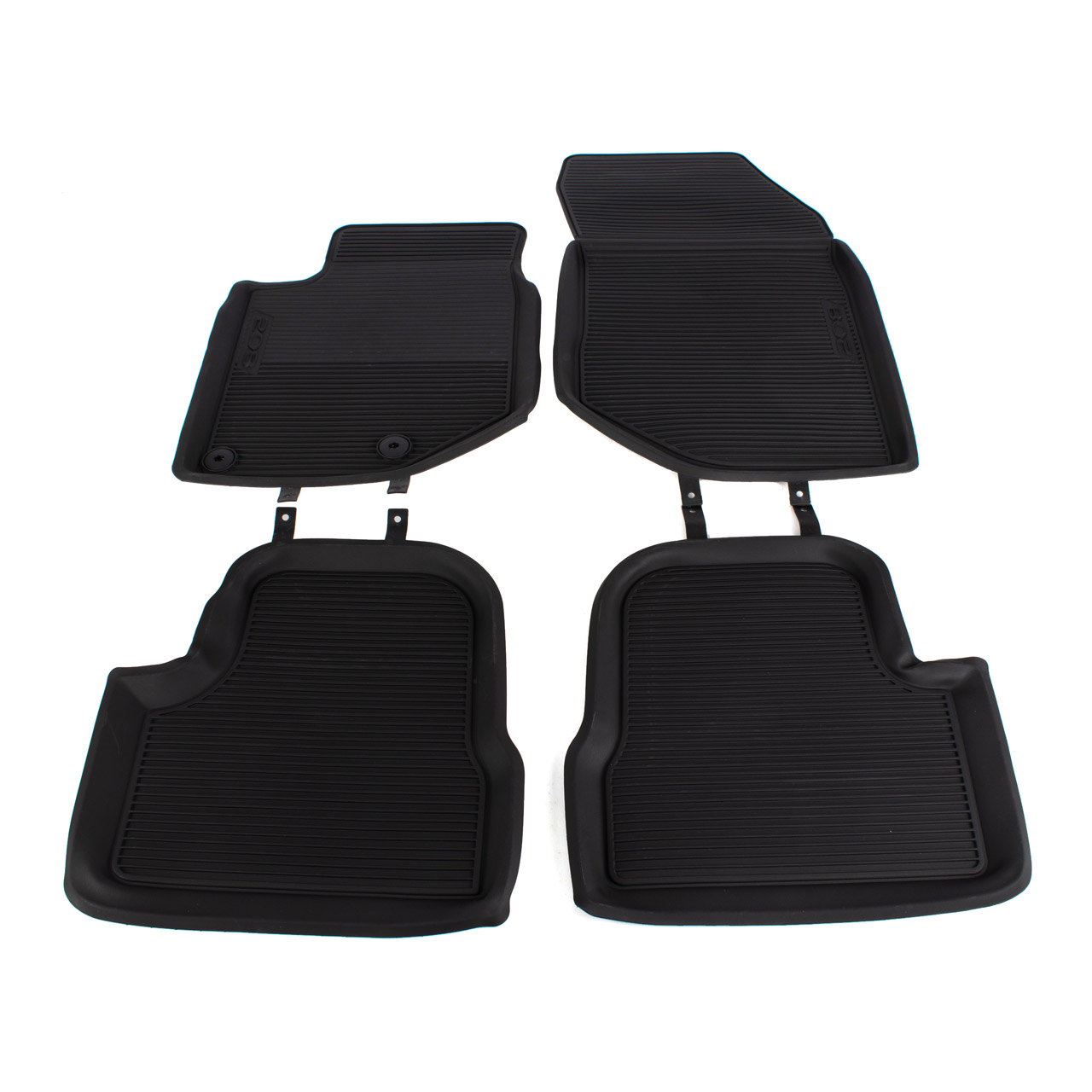 ORIGINAL Peugeot rubber mats, set of 4, 208 2 1648527780