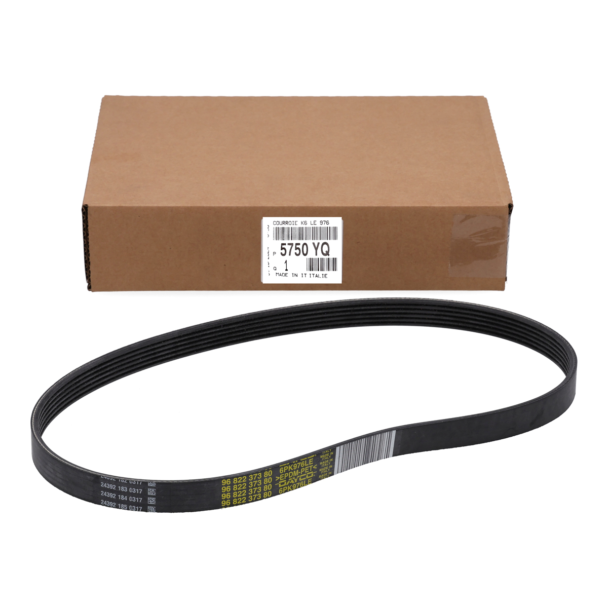 ORIGINAL Citroen Peugeot Keilrippenriemen 1.4HDi 1.6HDi 5750.YQ