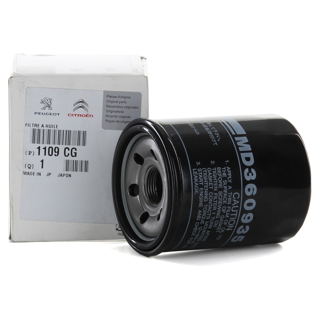 Filtro De Aceite Original PSA Para Vauxhall Combo, Crossland, Citroen, Peugeot – 1109AL