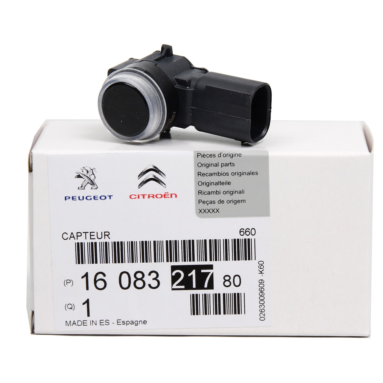 ORIGINAL Citroen Peugeot Sensor Einparkhilfe Einparksensor Rückfahrsensor