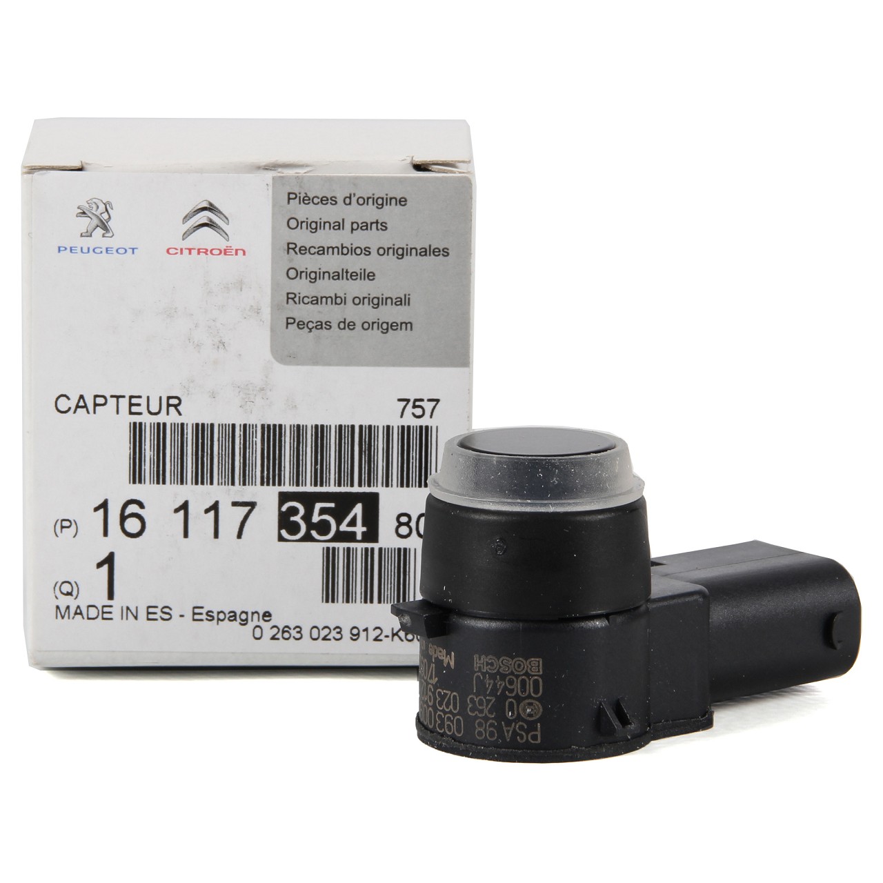 ORIGINAL PSA Sensor Einparksensor Einparkhilfe C4 2 DS4 DS5 508 / SW vorne 1611735480