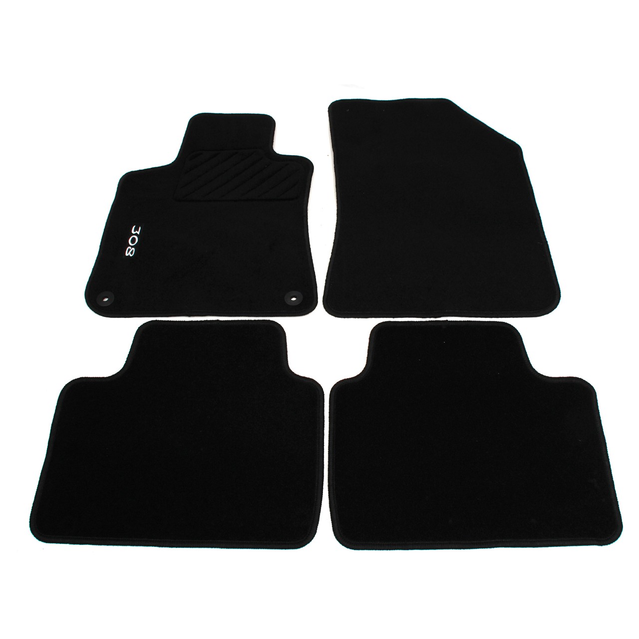 ORIGINAL Peugeot textile mats Car mats Set 1609852080 for 308 SW II