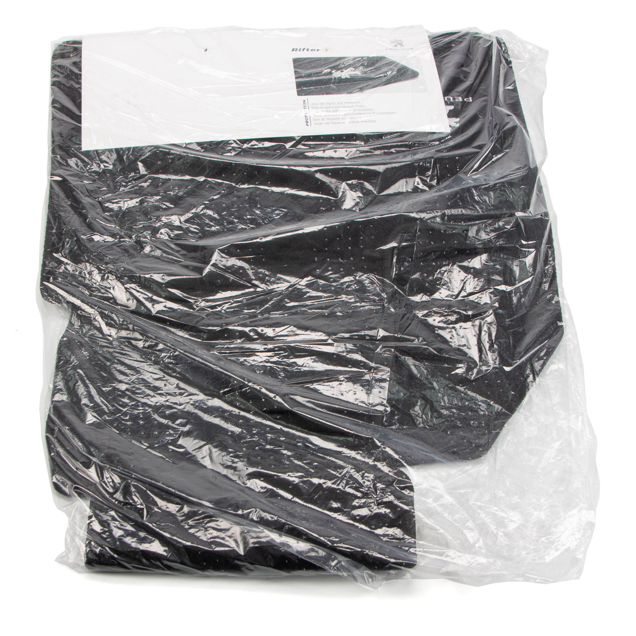 ORIGINAL Peugeot Textilmatten Fu&szlig;matten Automatten 4-tlg 1628558480 f&uuml;r Rifter