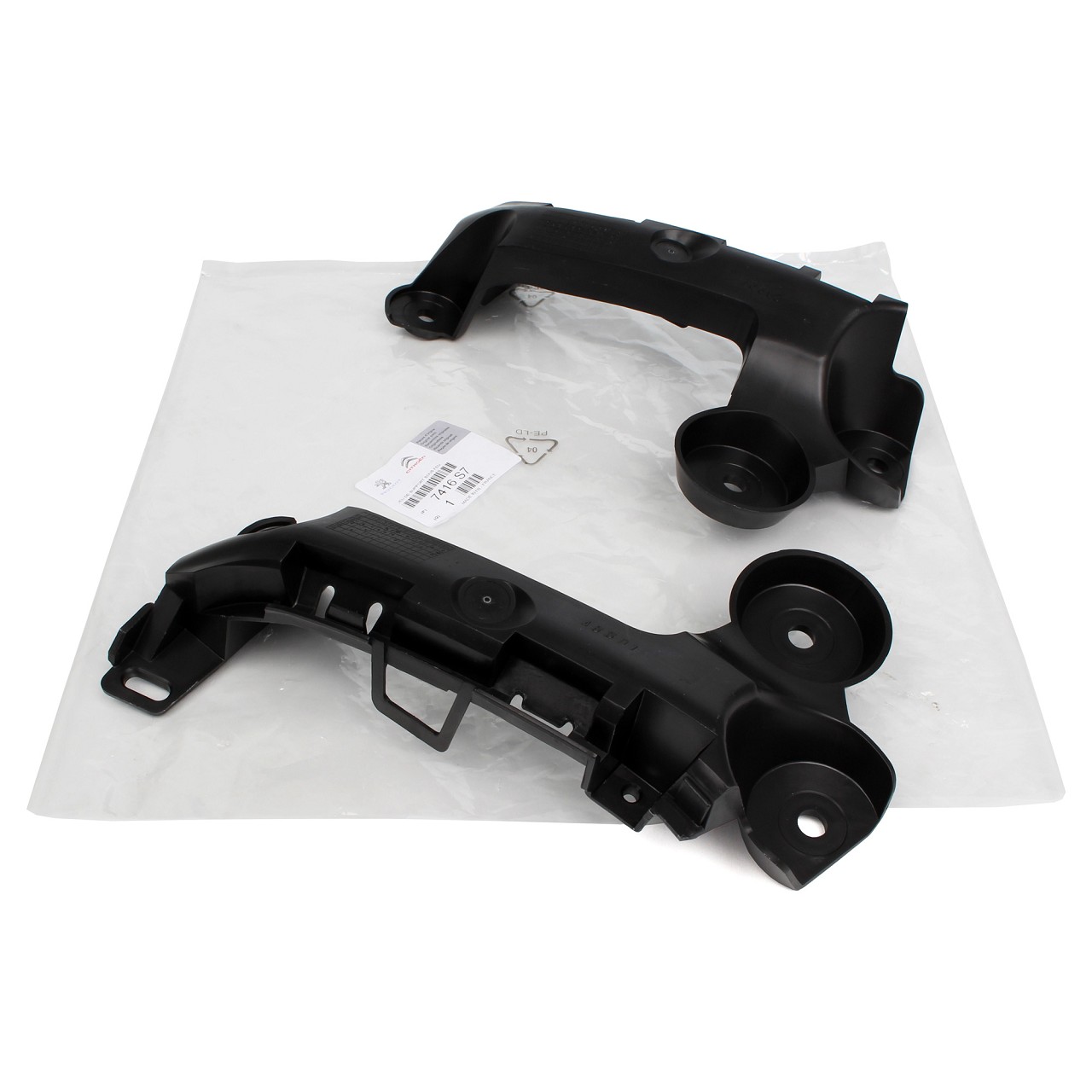ORIGINAL Citroen bumper bracket reinforcement DS3 + CABRIO rear 7416.S7
