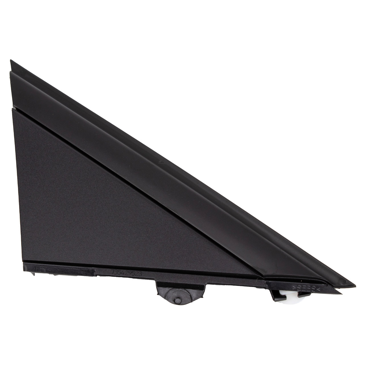 ORIGINAL Fiat cover, side coat of arms, A-pillar, matte, 500 312_ right 735455791