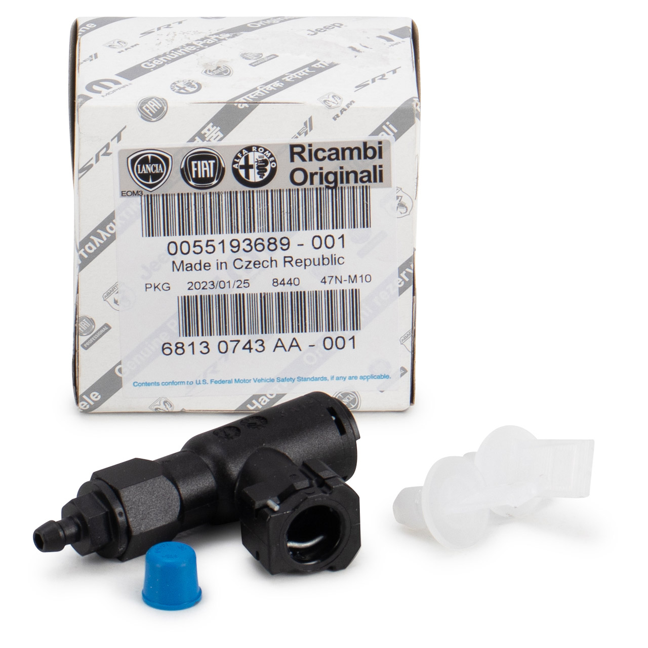 ORIGINAL Fiat Alfa Lancia Abarth connection piece slave cylinder 55193689