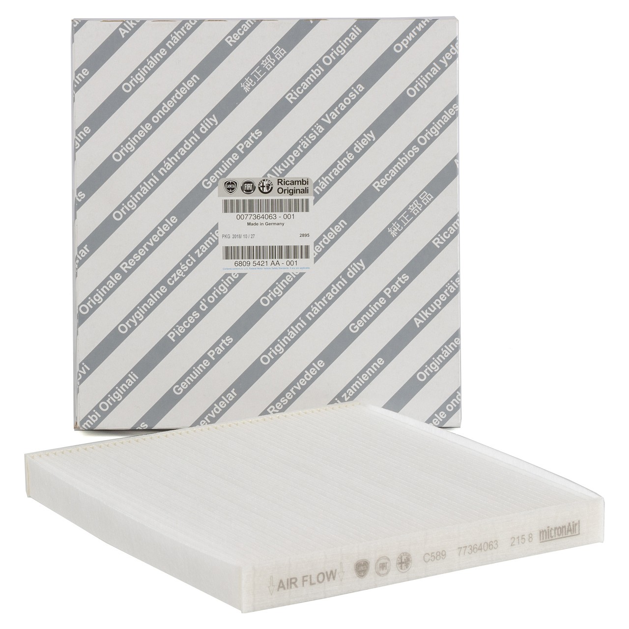 ORIGINAL Fiat Innenraumfilter Pollenfilter Ducato (250_) 6000633316