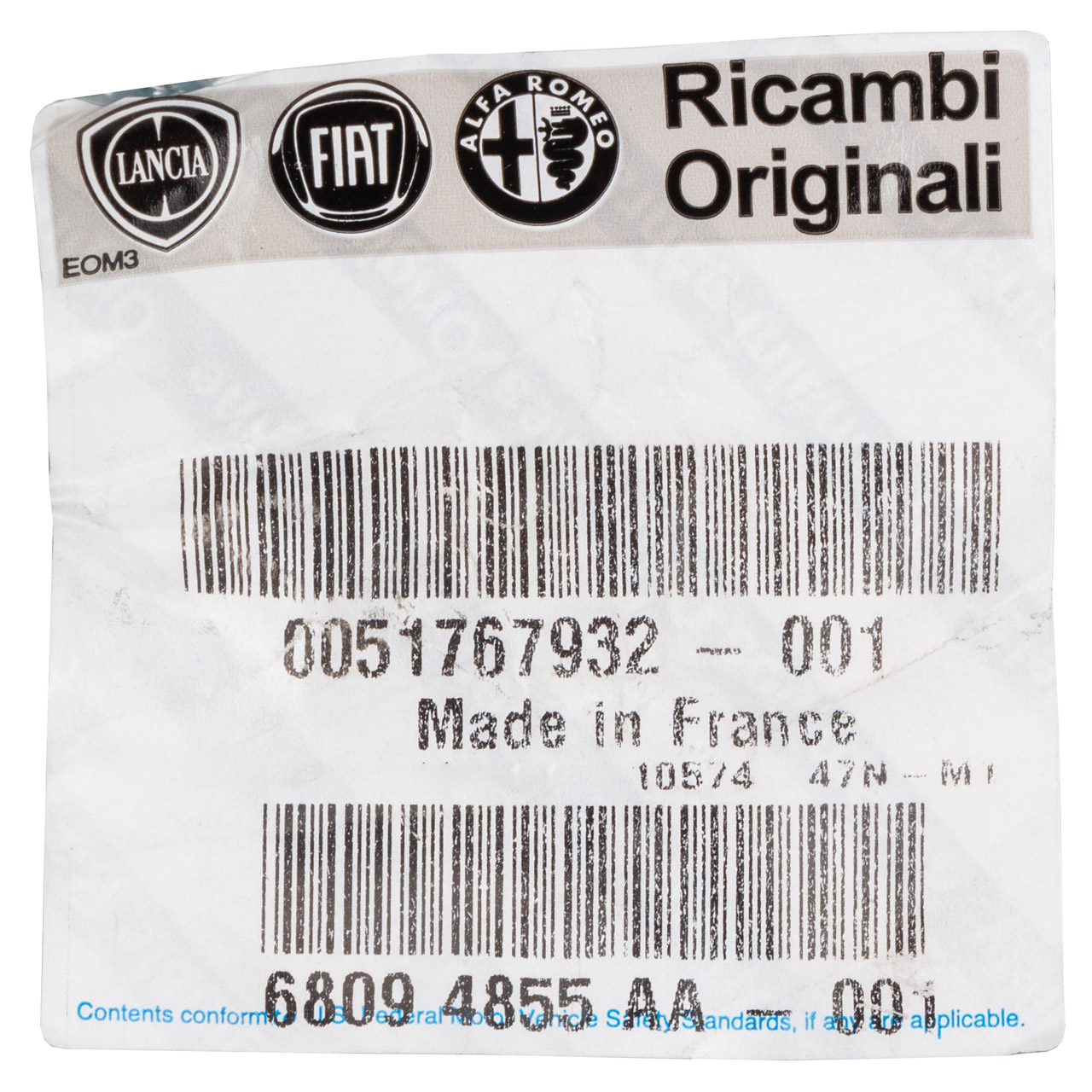 FANALE TARGA DESTRO LUCE DX ORIGINALE FIAT BRAVO - Foto 4