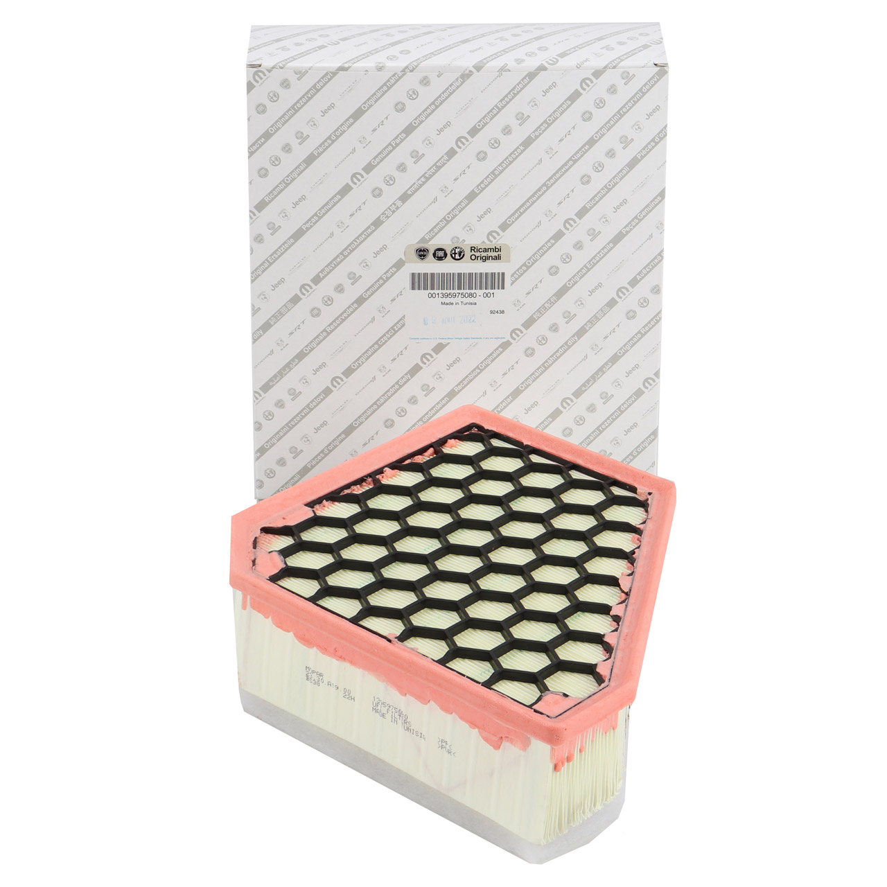 ORIGINAL Fiat air filter Engine air filter DUCATO (250_) 130-180 Multijet 2.3 D 1395975080