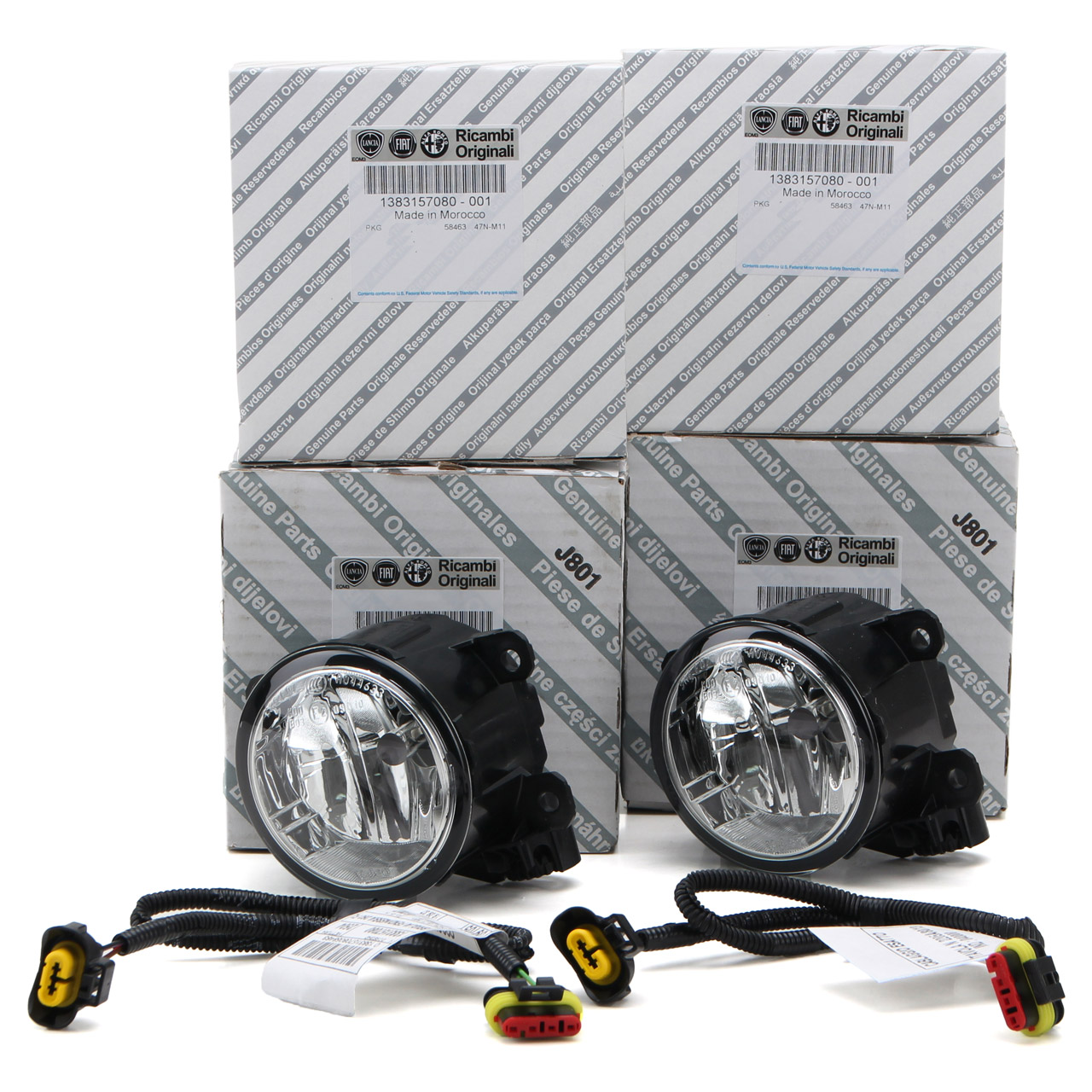 ORIGINAL Fiat fog light wiring harness 500L DOBLO DUCATO PUNTO LEFT RIGHT