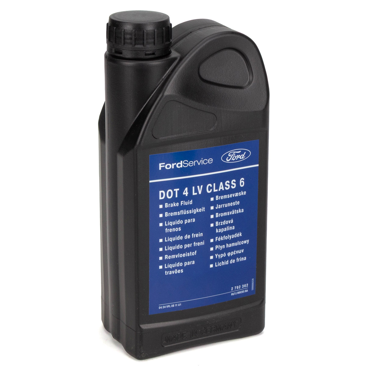1L 1 liter ORIGINAL Ford brake fluid DOT 4 LV CLASS 6 WSS-M6C65-A2 2792362