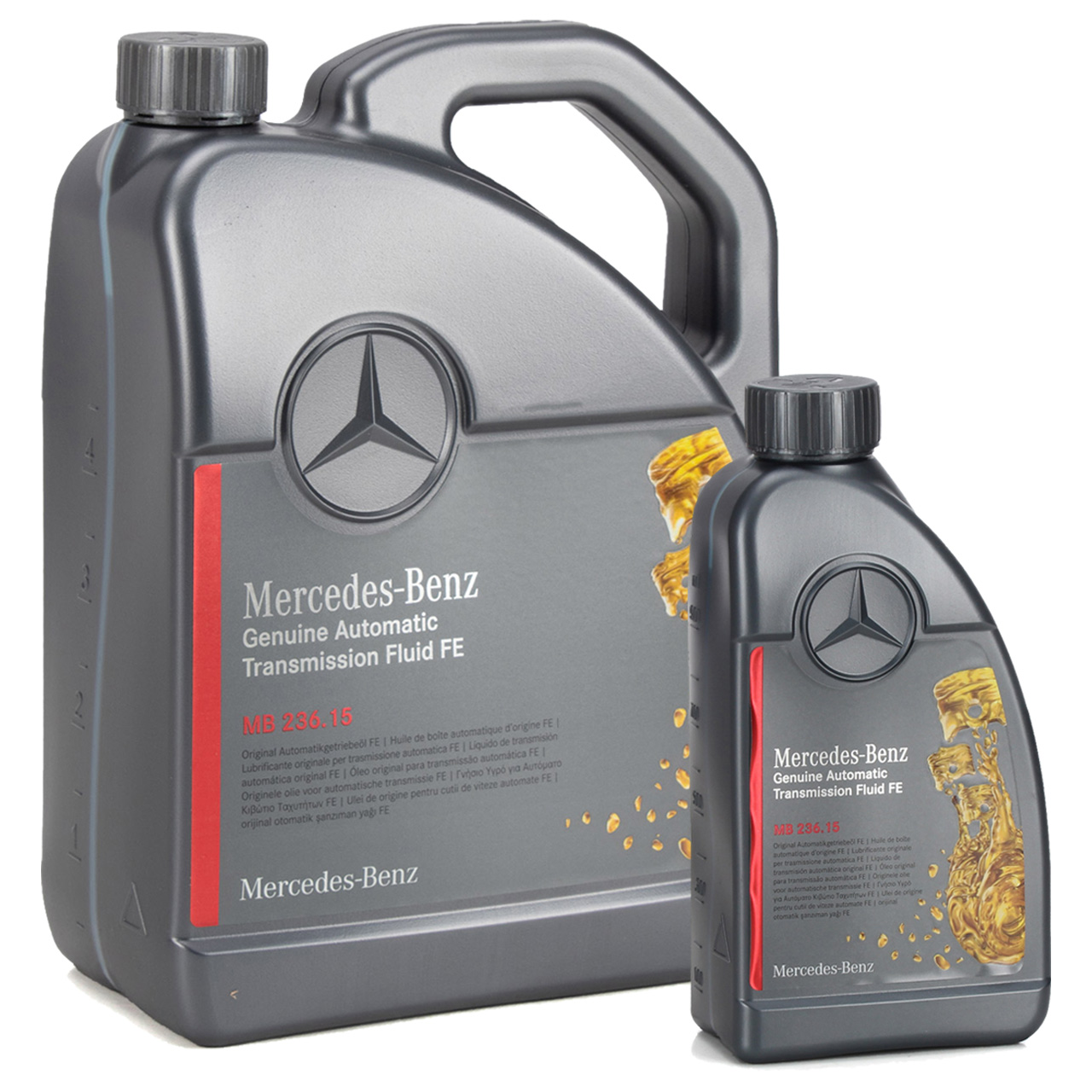 6L 6 liters ORIGINAL Mercedes-Benz automatic transmission fluid MB 236.15 0009896905