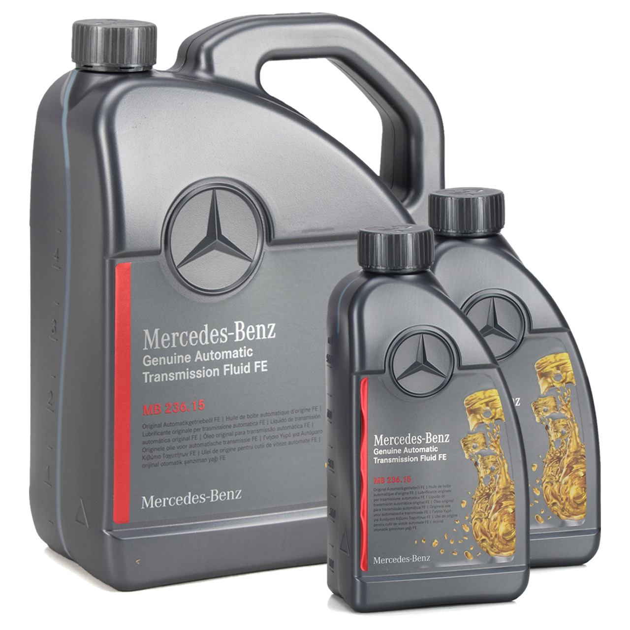 7L 7 liters ORIGINAL Mercedes-Benz automatic transmission fluid MB 236.15 0009896905
