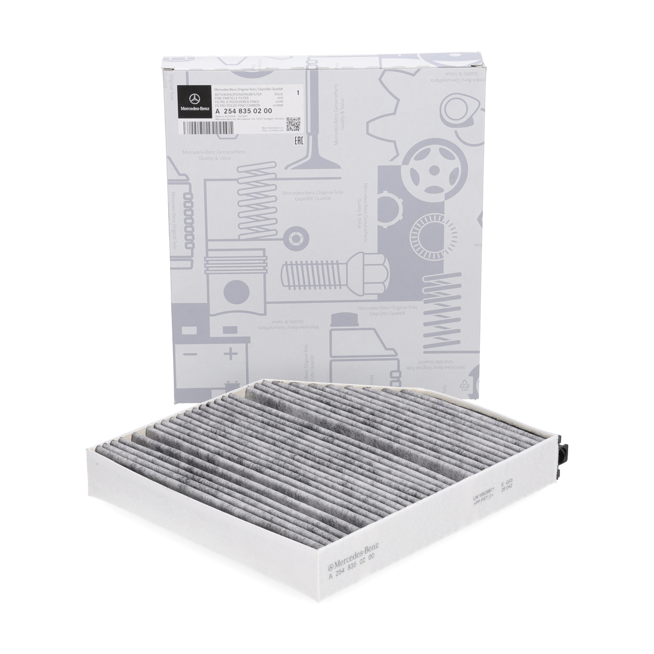 ORIGINAL Mercedes-Benz Filter, Innenraumluft C-Klasse W206 S206 X254 W214 S214 2548350200