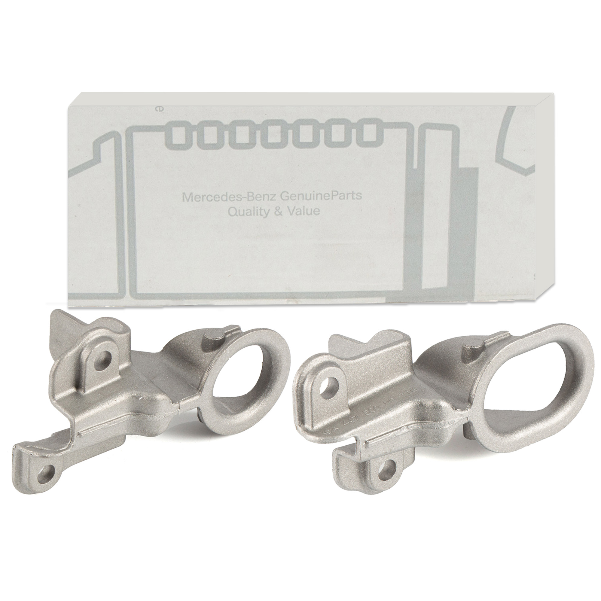 2x ORIGINAL Mercedes Halterung Halter K&uuml;hler K&uuml;hlerhalterung V-Klasse W447 links + rechts