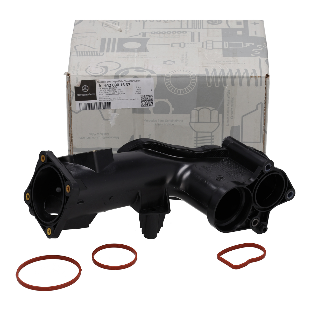 ORIGINAL MERCEDES Saugrohr Drosselklappe W203 W204 W211 W212 W213 3.0D OM642 6420901637