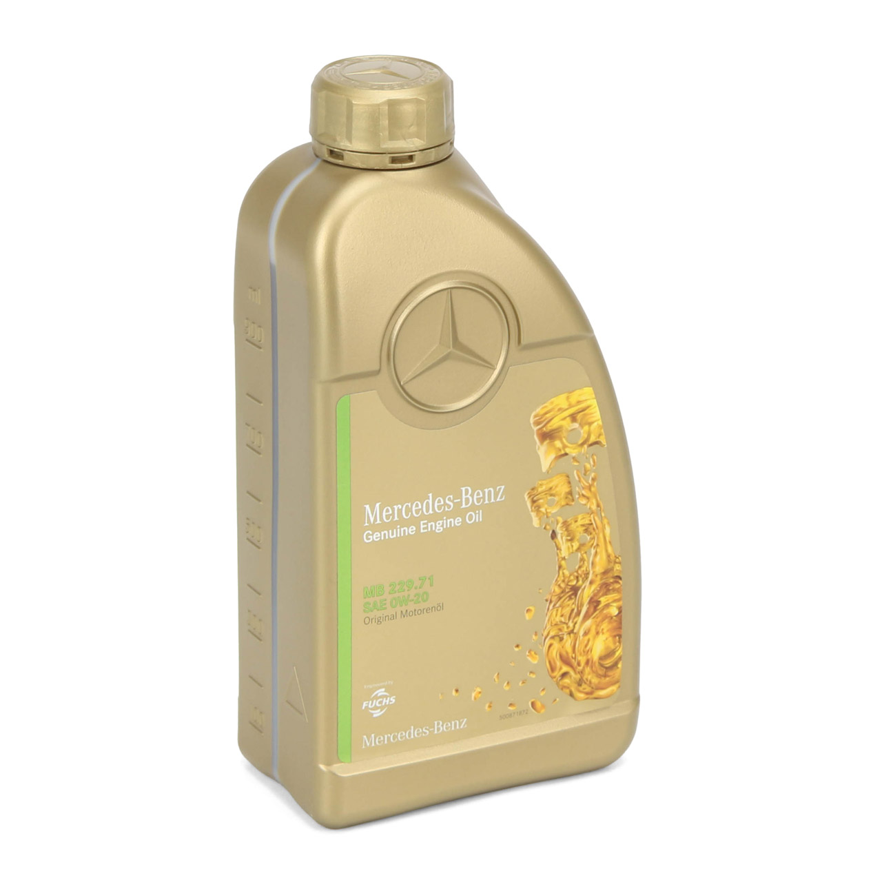 1L 1 Liter ORIGINAL Mercedes-Benz Motor&ouml;l &Ouml;l 0W-20 MB 229.71 000989171111