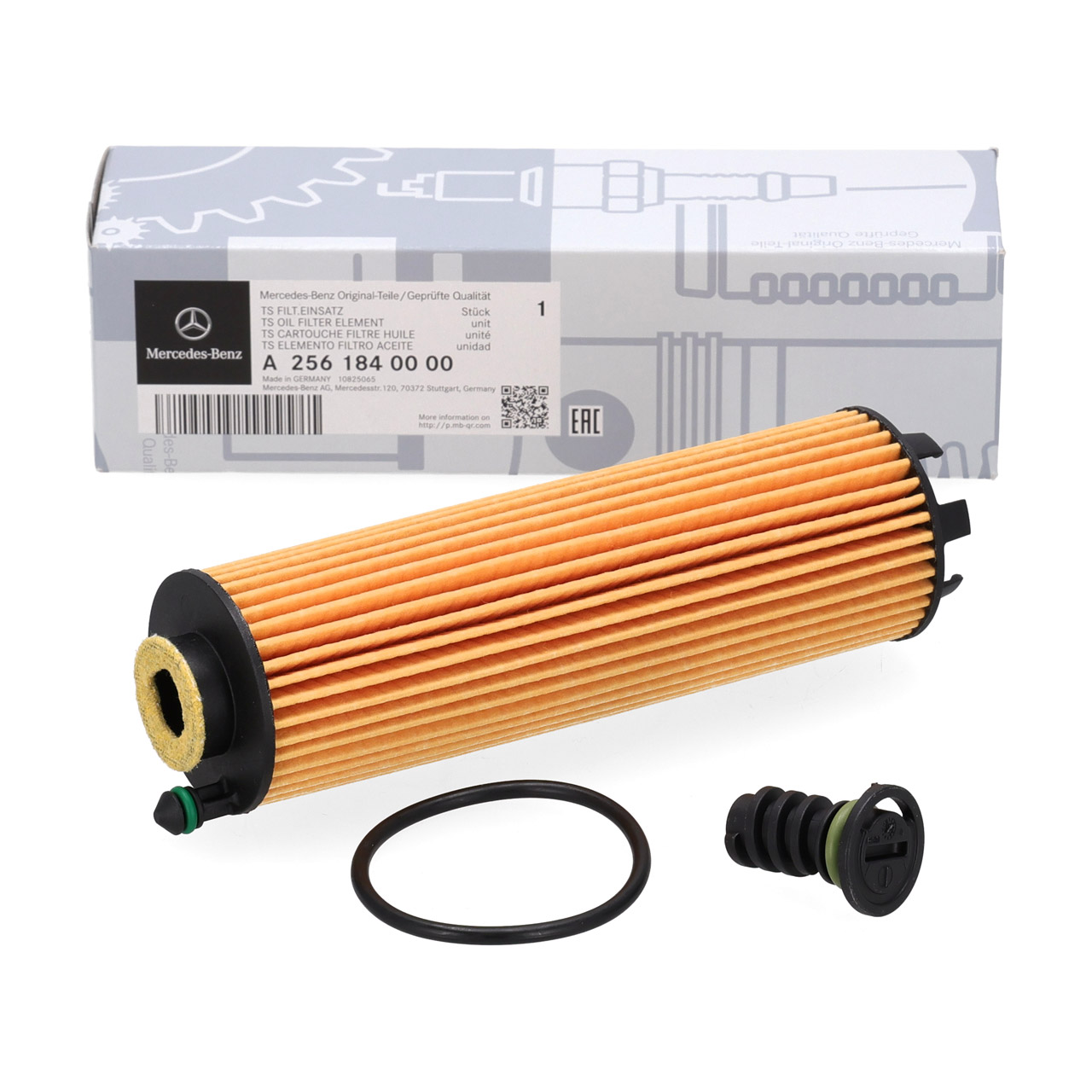 ORIGINAL Mercedes-Benz oil filter + screw W/V177 W247 W205 W213 H/X247 X/C253 M256 OM654