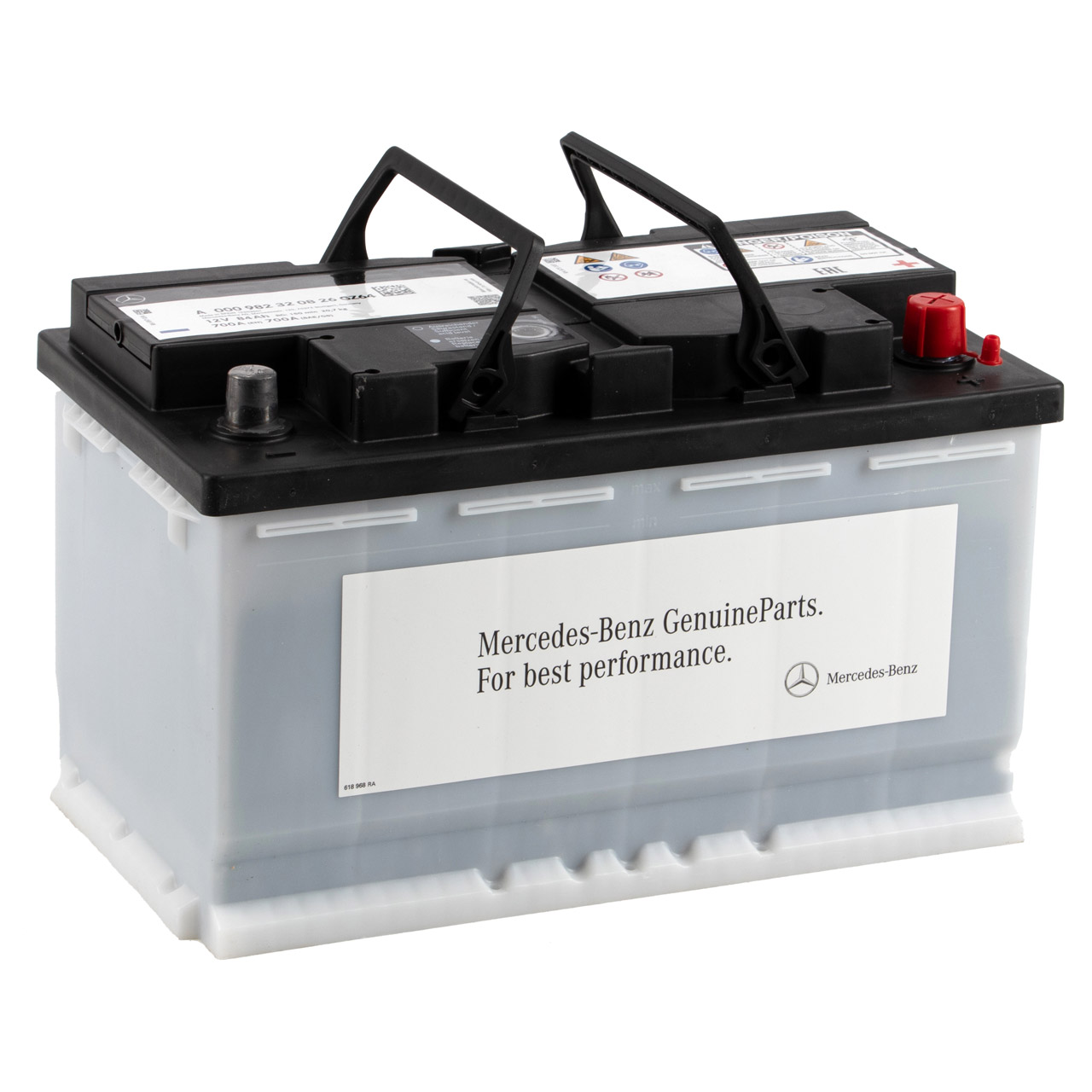 ORIGINAL Mercedes Autobatterie Batterie Starterbatterie 12V 84Ah 000982320826 GZ64