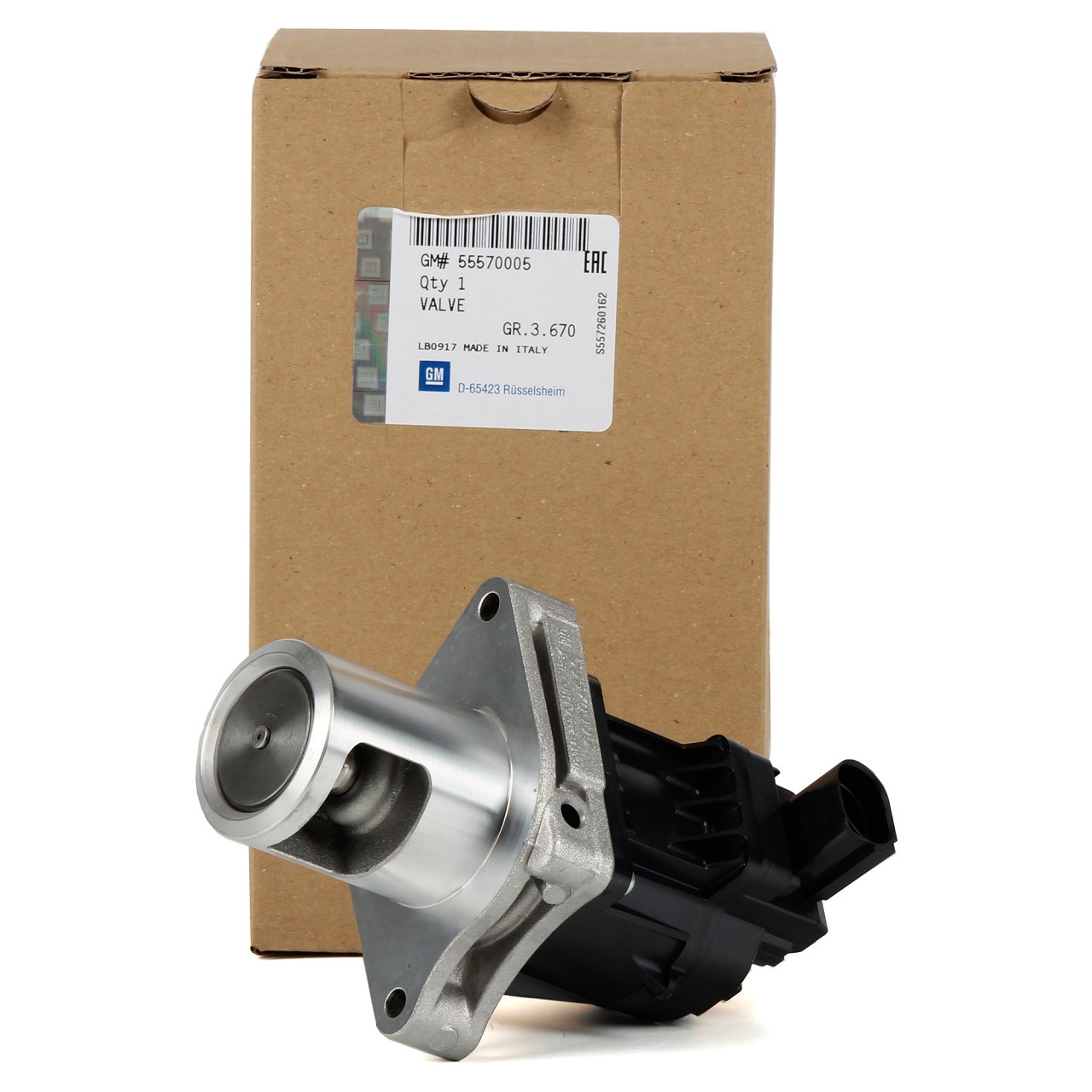 ORIGINAL Opel EGR valve ASTRA INSIGNIA MOKKA ZAFIRA 1.6 CDTI 850772 / 55570005