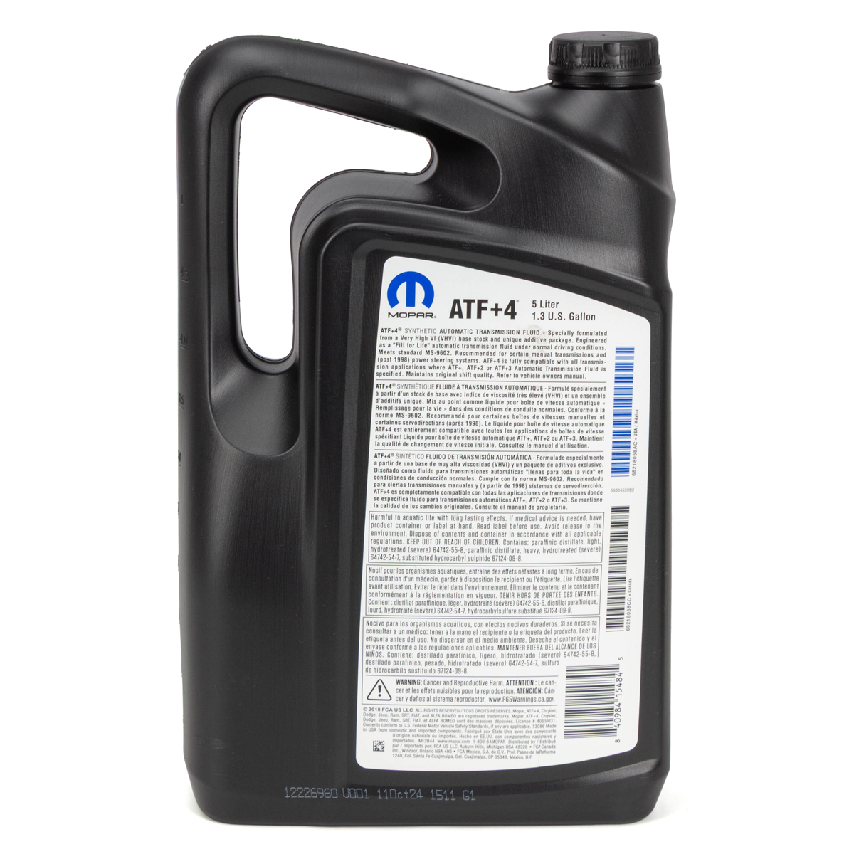 Original MOPAR Gear oils - K68218058AC | myparto
