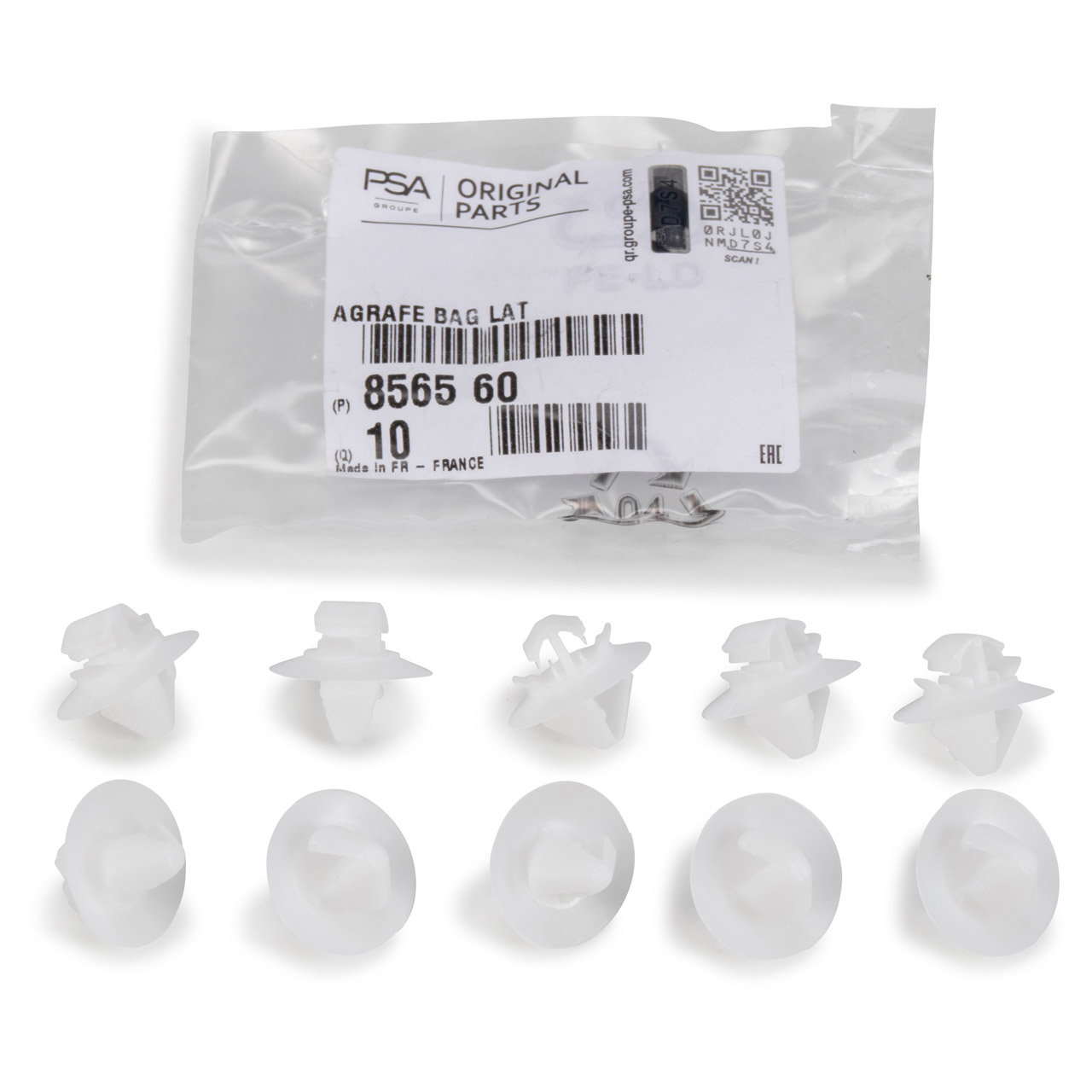 10x ORIGINAL PSA mounting clips Jumpy Spacetourer Expert Traveller 8565.60