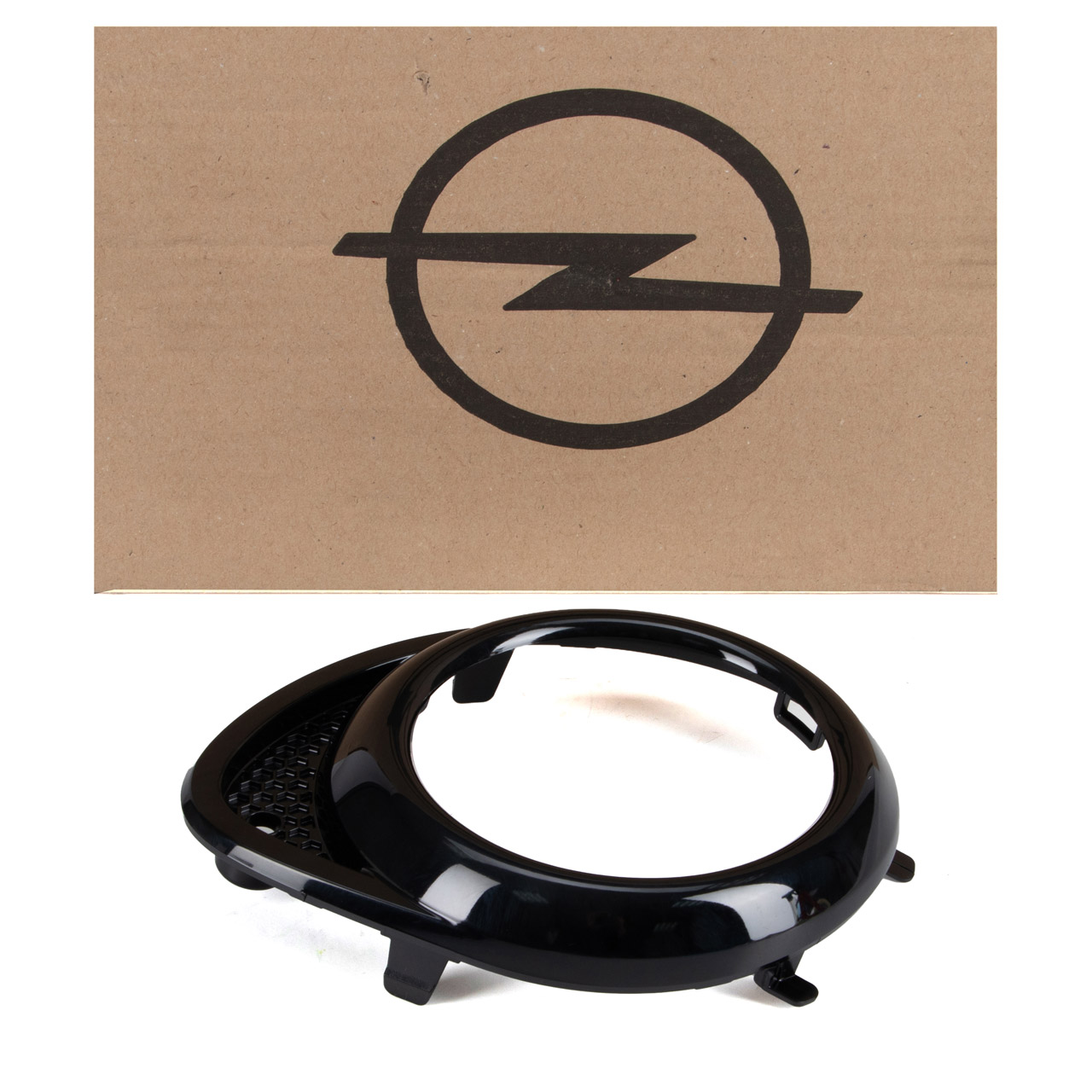 ORIGINAL Opel trim bumper reverse light black Adam M13 rear right 13474040