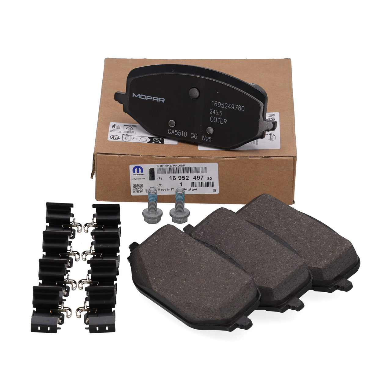 ORIGINAL PSA OPEL Brake Pads Berlingo C5 X 308 3 DS4 2 Astra L Front 1647880280