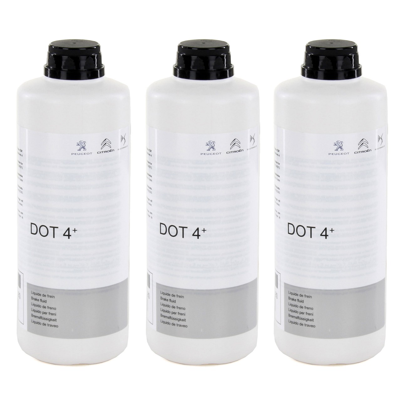 1.5L 1.5 liters ORIGINAL Citroen Peugeot brake fluid DOT 4+ 1610725580
