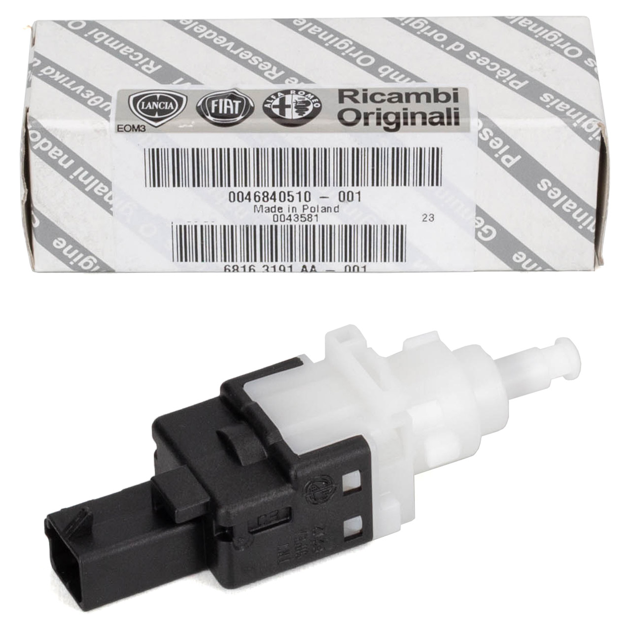 ORIGINAL Fiat Alfa Lancia brake light switch DUCATO PUNTO BRERA 156 159 46840510