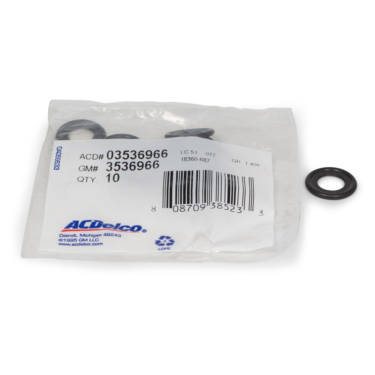 10x ORIGINAL Opel sealing ring oil drain plug ASTRA CORSA INSIGNIA ZAFIRA 3536966