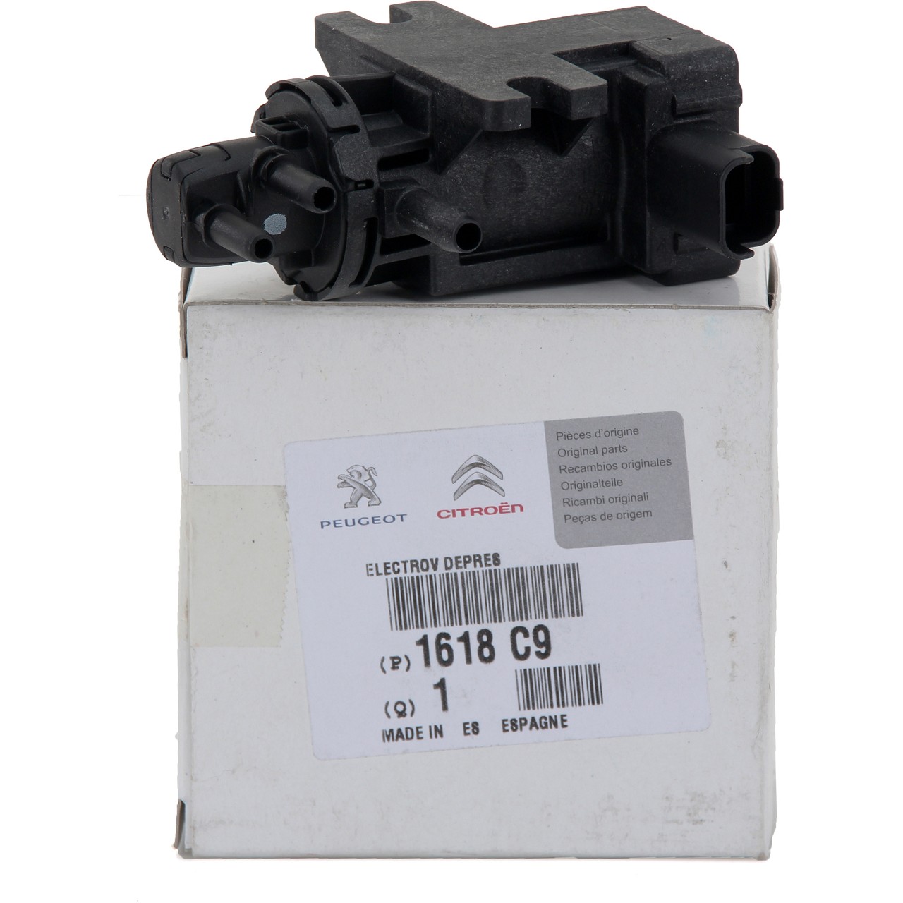 ORIGINAL Citroen Peugeot Pressure Transducer Solenoid Valve Electric Valve HDi 1618.C9