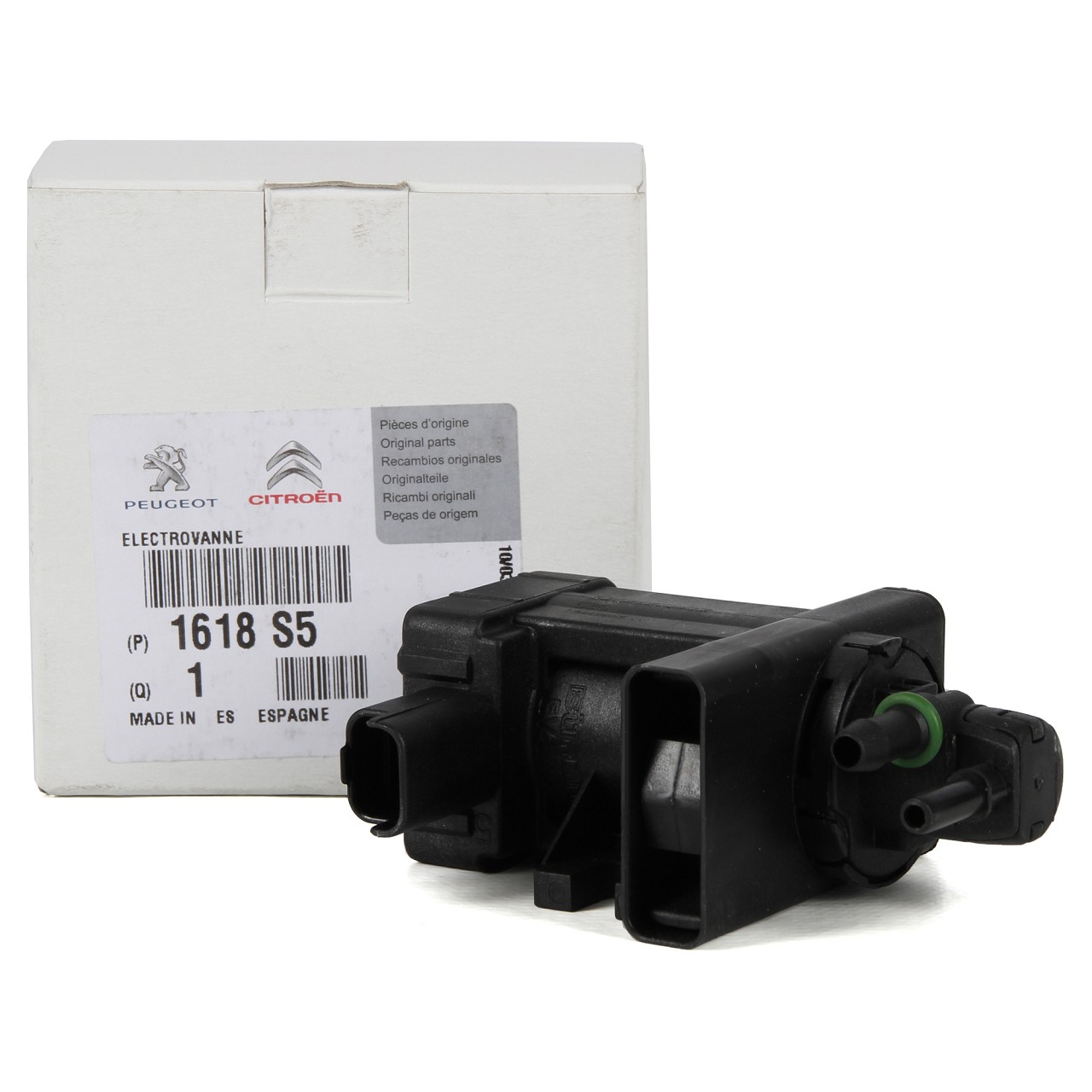 ORIGINAL Citroen Peugeot Pressure Transducer Solenoid Valve Electric Valve 2.0 HDi 1618.S5