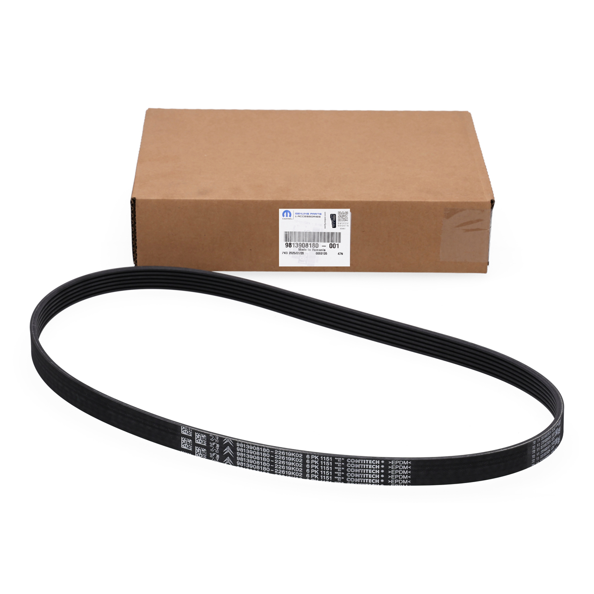 ORIGINAL Citroen Peugeot Keilrippenriemen 307 308 C4 Jumpy 1.5 BlueHDi 1.9TD/D 9813908180