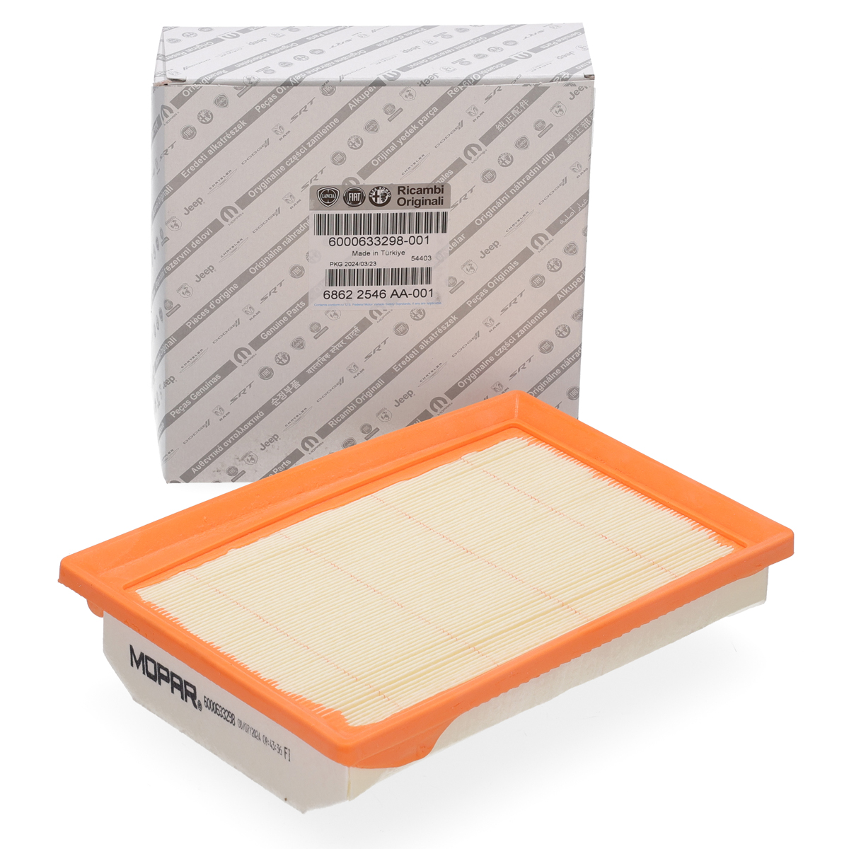 ORIGINAL Fiat Luftfilter Tipo (356_) (357_) 1.4 1.6 1.3 D 1.6 D 6000633298