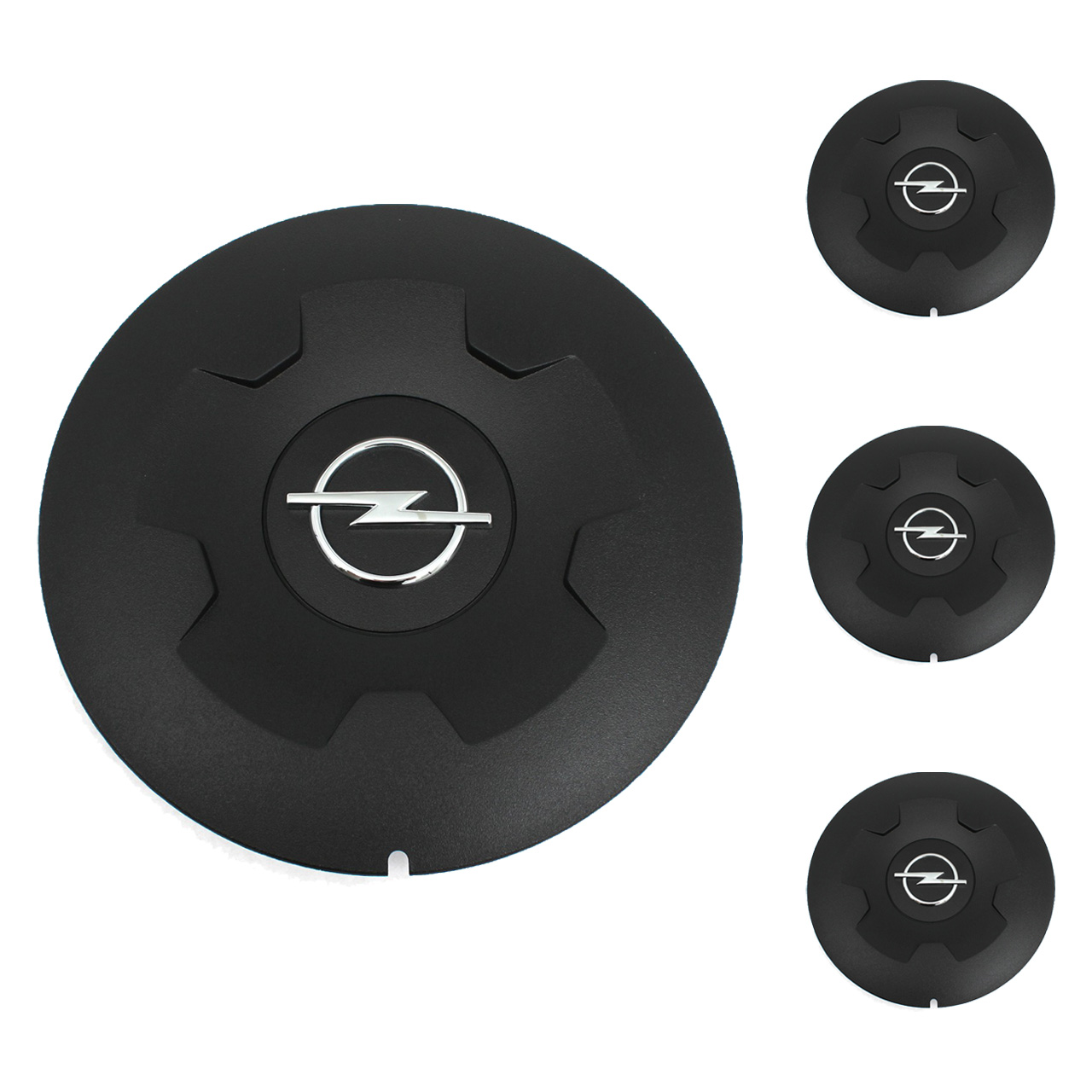 4x ORIGINAL Opel Radkappen 16 Zoll SCHWARZ Vivaro A 4406205 / 93863909