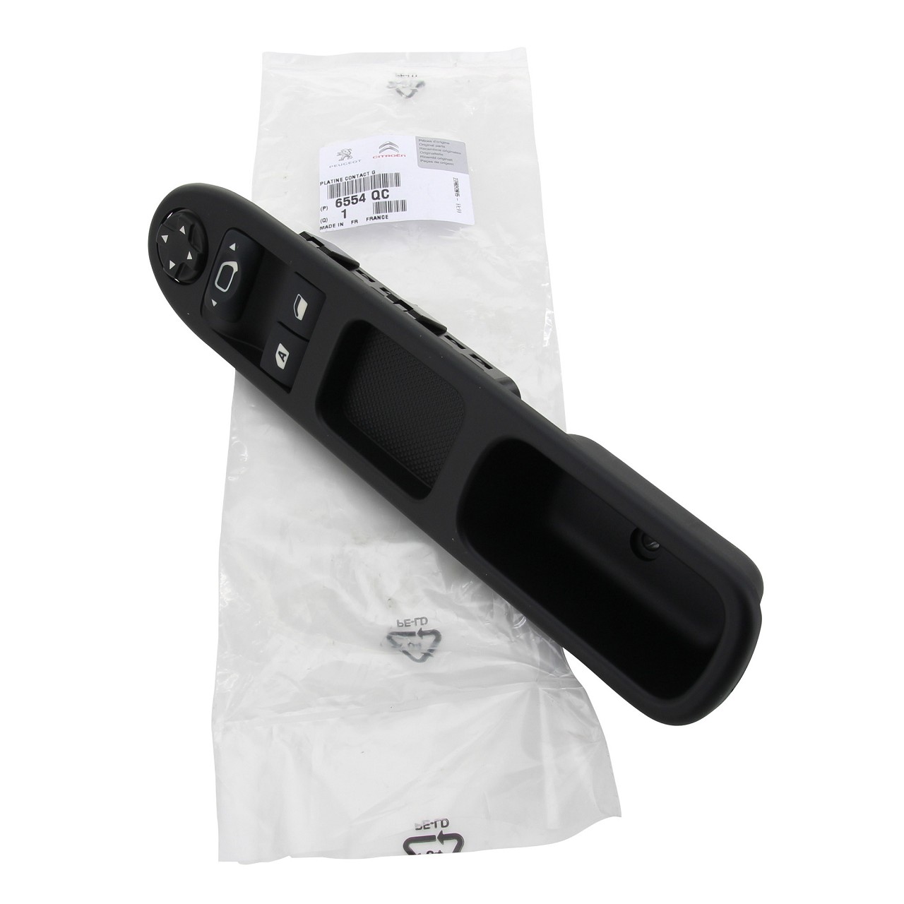 ORIGINAL PSA switch window regulator C3 PICASSO 207 / CC / SW front left 6554.QC