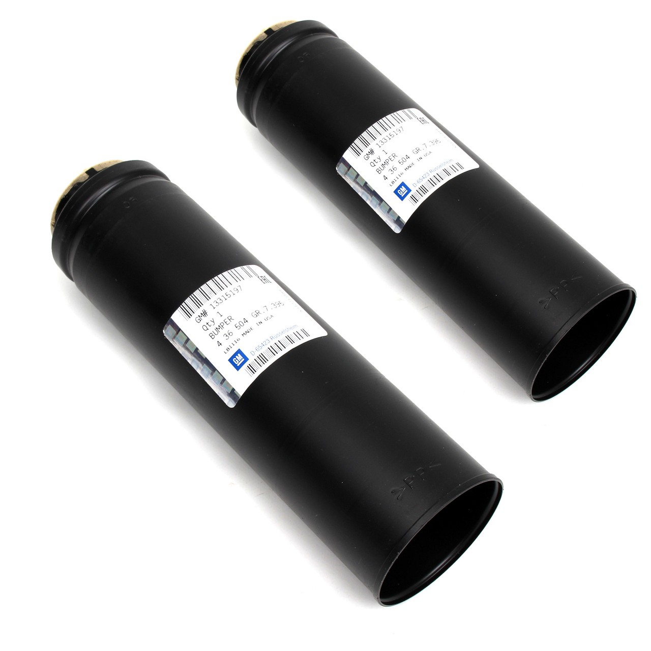 2x ORIGINAL Opel rubber stop dust cover shock absorber Insignia A rear 13315197