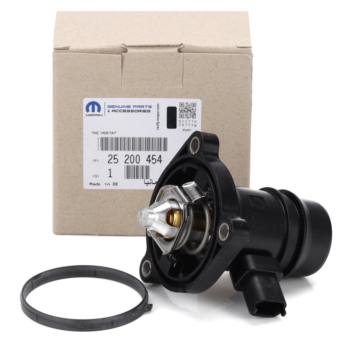 ORIGINAL GM Opel Thermostat + Geh&auml;use ADAM ASTRA J CORSA D E MERIVA B 25200454