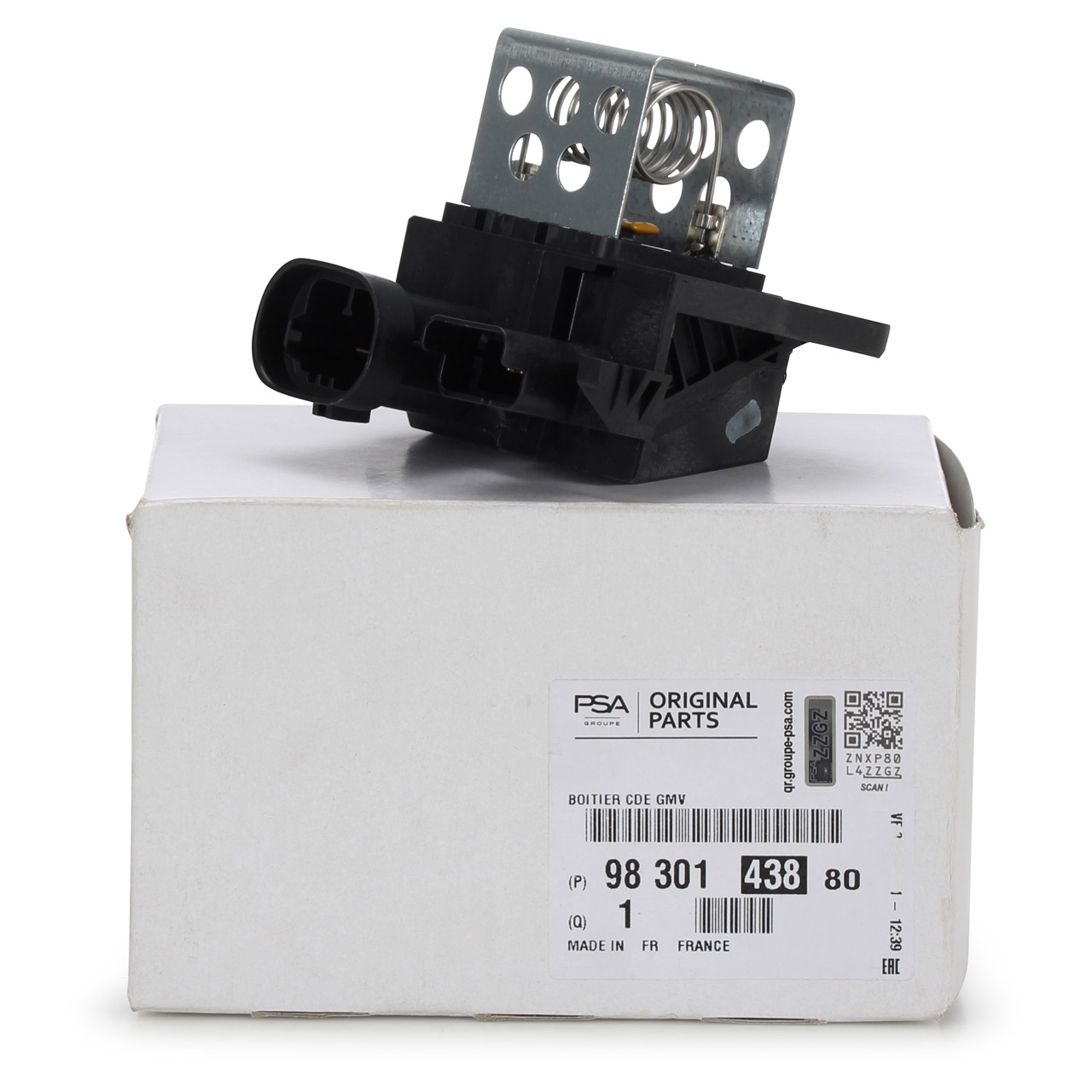 ORIGINAL Citroen Peugeot control unit resistor for radiator fan motor 9830143880