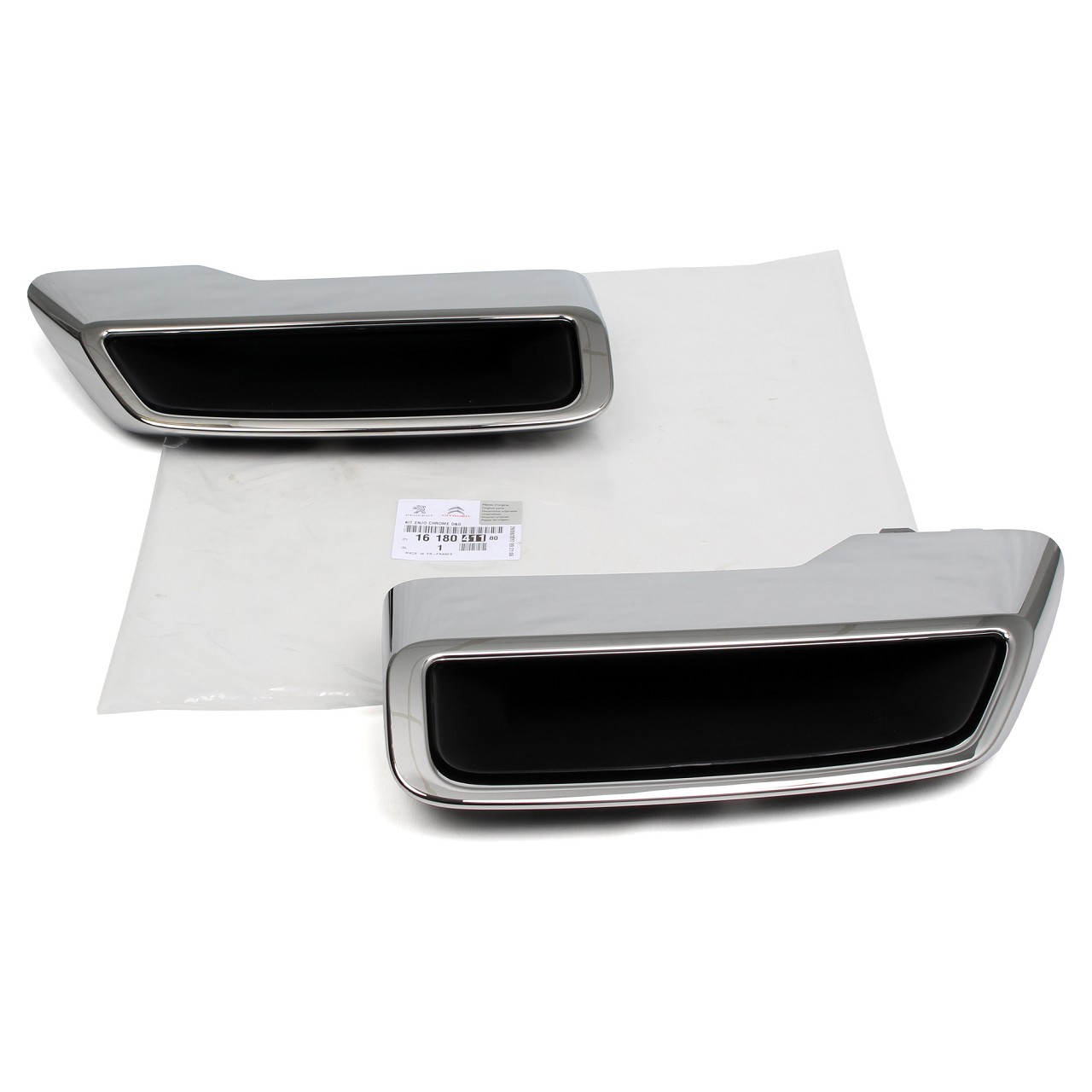 ORIGINAL Peugeot trim strip set, bumper 1618041180 for 3008 SUV &