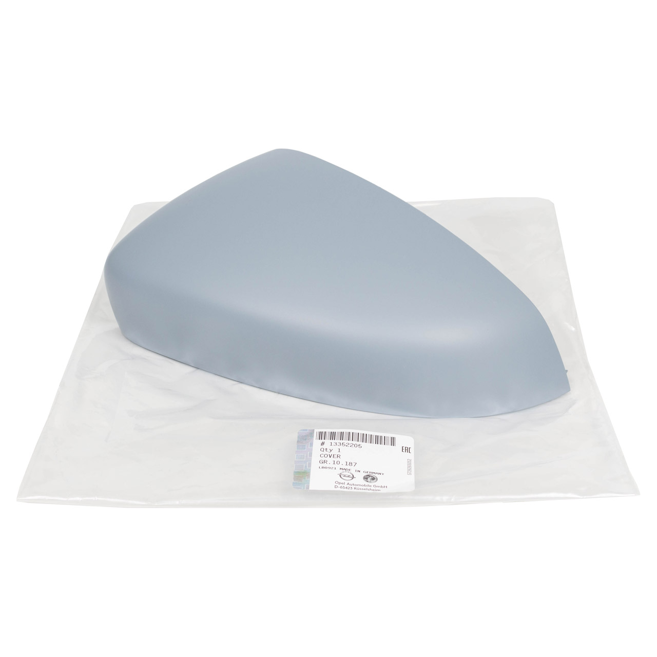 ORIGINAL GM Opel mirror cap cover, exterior mirror, Adam, left, 13352205