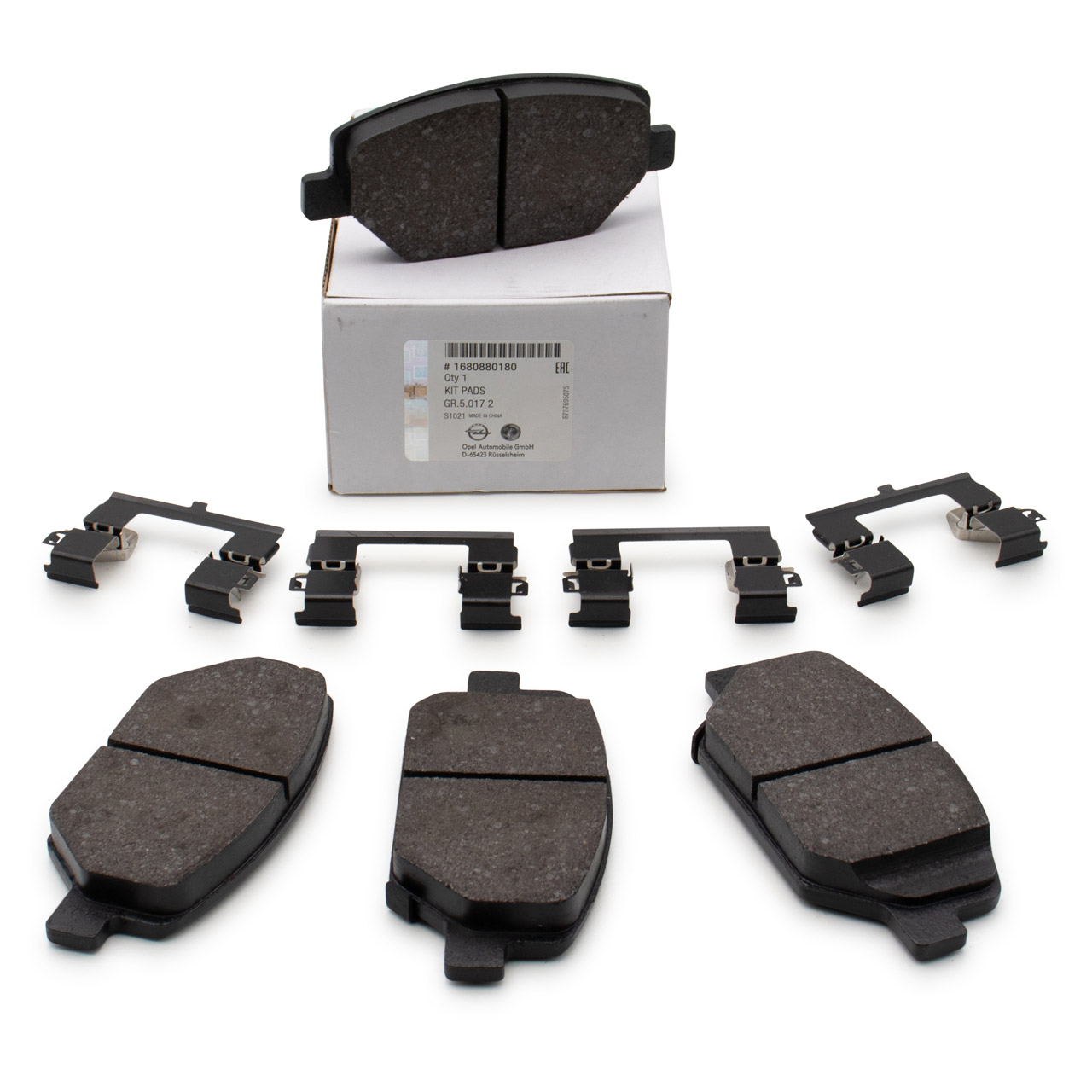 ORIGINAL Opel Bremsbel&auml;ge Insignia B (Z18) 17 Zoll POC J17/J61 vorne 1680880180