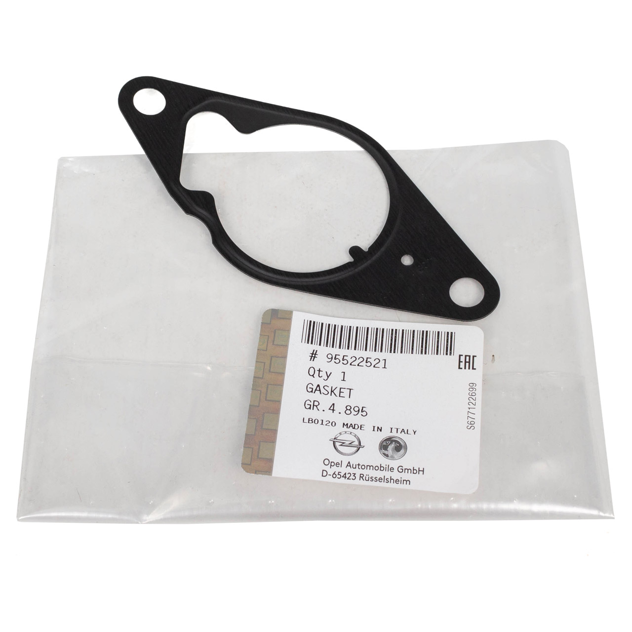 ORIGINAL Opel gasket for vacuum pump Agila Astra J Combo Corsa D E 1.3 CDTi 95522521