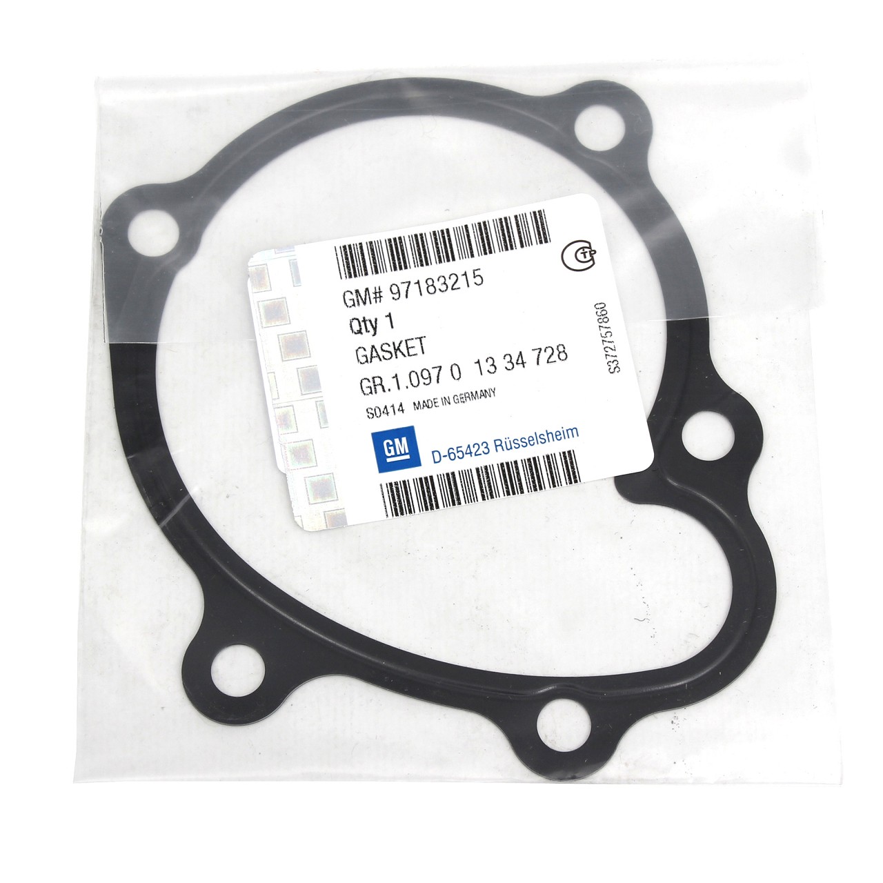 ORIGINAL GM Opel water pump gasket ASTRA G H J MERIVA MOKKA 1.7 CDTI 97183215