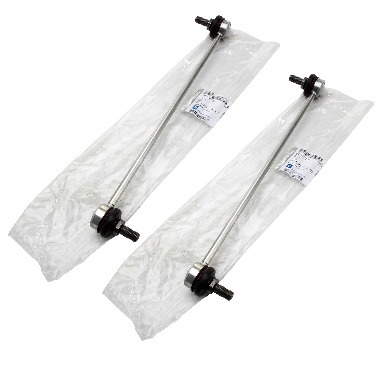 2x ORIGINAL GM Opel coupling rod, tie rod, SIGNUM VECTRA C, front, 13237130